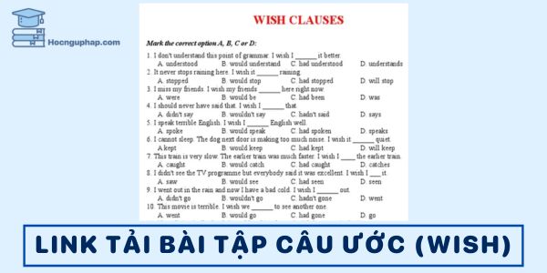 Link tải tài liệu bài tập wish